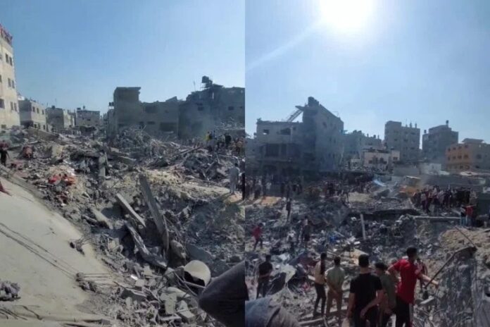 izraelscy-terrorysci-kolejny-raz-zbombardowali-oboz-dla-uchodzcow.-wsrod-ofiar-sa-dzieci izraelscy-terrorysci-kolejny-raz-zbombardowali-oboz-dla-uchodzcow.-wsrod-ofiar-sa-dzieci