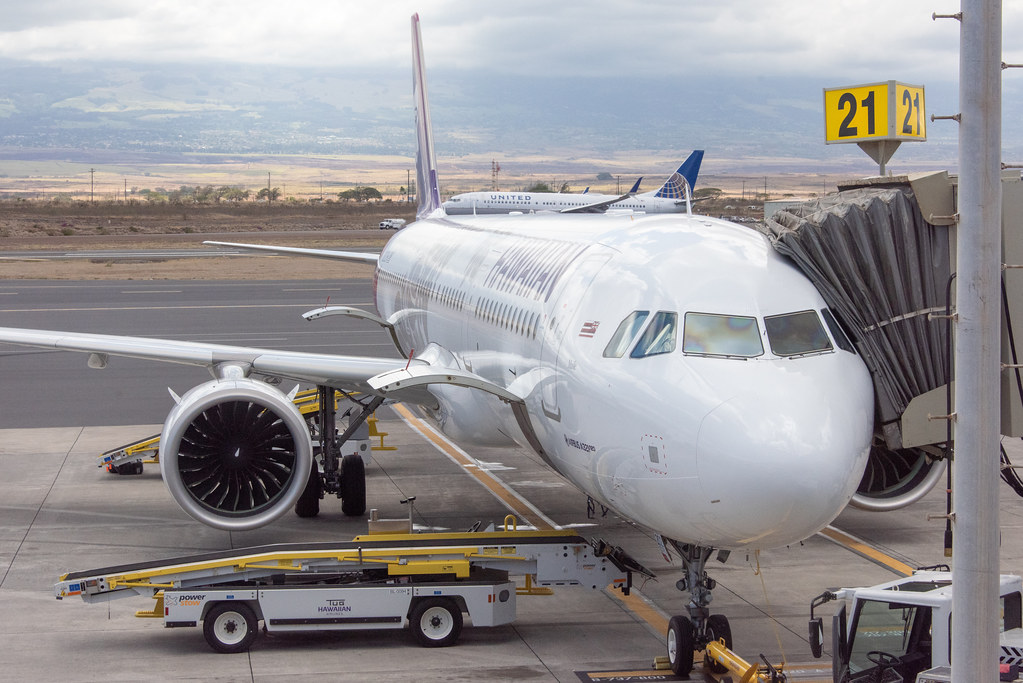 Гавайский самолет A321neo поврежден в результате обрушения аэромоста в Сан-Франциско
