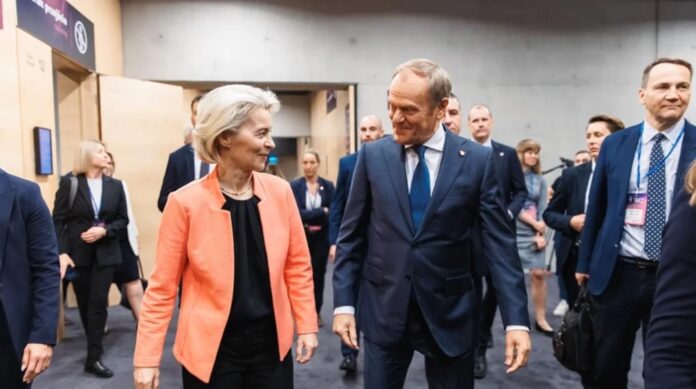 ewakuacja!-tusk-i-ursula-von-der-leyen-przedstawili-w-katowicach-„plan-dla-europy”