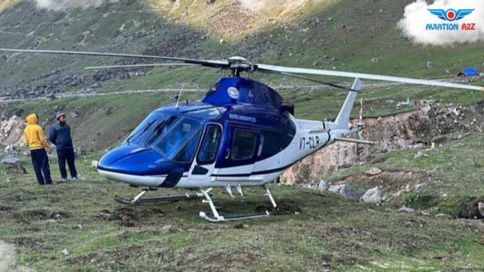 kestral-helicopter-narrowly-escape-crash-after-technical-failure-in-kedarnath