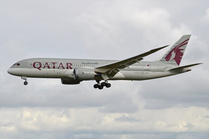 qatar-airways-restarts-flight-from-doha-to-venice,-italy-with-787