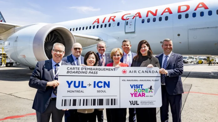 air-canada-inaugurates-new-flights-from-montreal-to-seoul,-korea