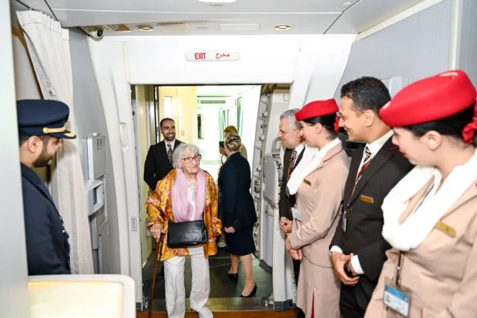 emirates-fly-a-101-year-old-lady-passenger-in-first-class