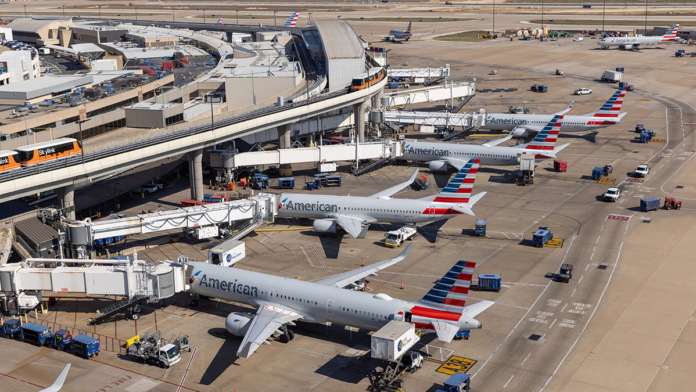 american-airlines-operates-largest-hub-in-the-world,-dallas