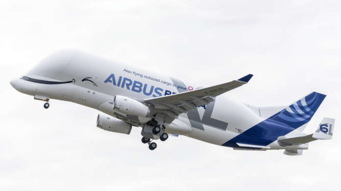 airbus-belugaxl-will-bring-spare-parts-to-repair-collided-british-airways-a350-at-heathrow