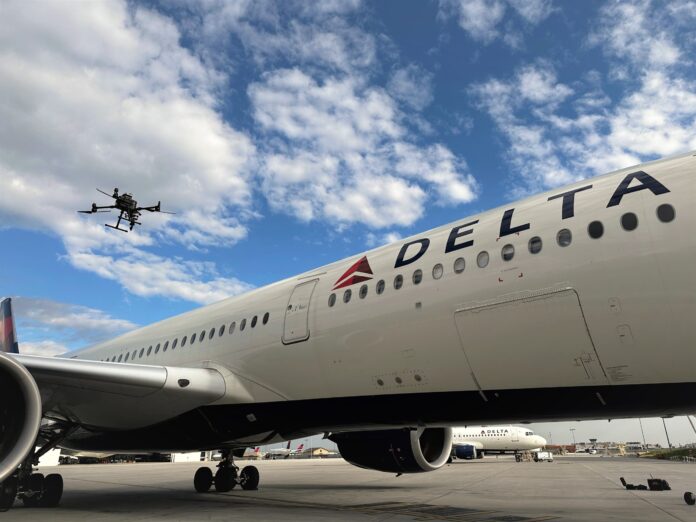 faa-allows-delta-to-use-drones-for-aircraft-inspections