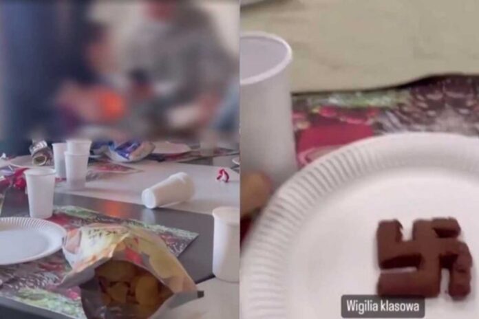 ciasta-w-ksztalcie-swastyki!-tak-uczniowie-inowroclawskiej-szkoly-swietowali-wigilie-klasowa