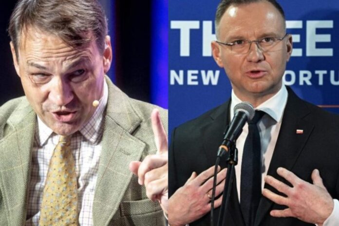 spor-o-nominacje-ambasadorskie:-sikorski-prosi-dude-o-wstrzymanie-decyzji