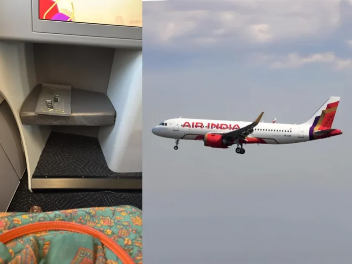 air-india-mumbai-to-delhi-flight-broken-business-class-seat-concern air-india-mumbai-to-delhi-flight-broken-business-class-seat-concern