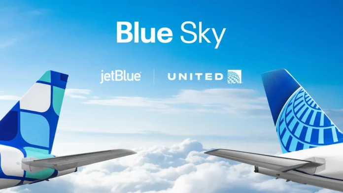 jetblue-and-united-airlines-launches-new-revolutionary-blue-sky-partnership jetblue-and-united-airlines-launches-new-revolutionary-blue-sky-partnership