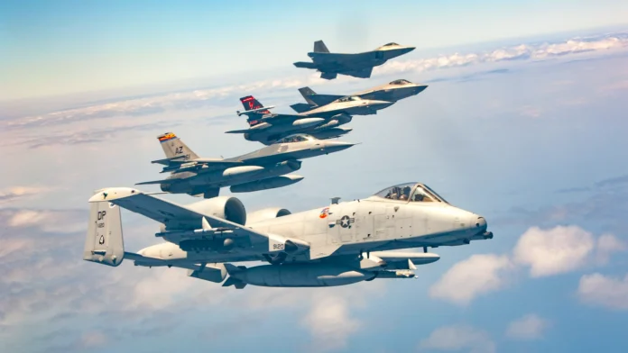 us-air-force-aircraft-fleet-in-2025