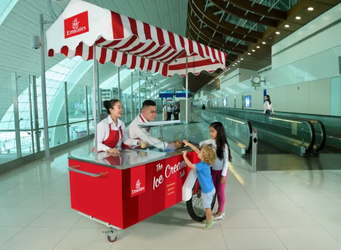 emirates-offering-free-ice-cream-at-dubai-international-airport emirates-offering-free-ice-cream-at-dubai-international-airport