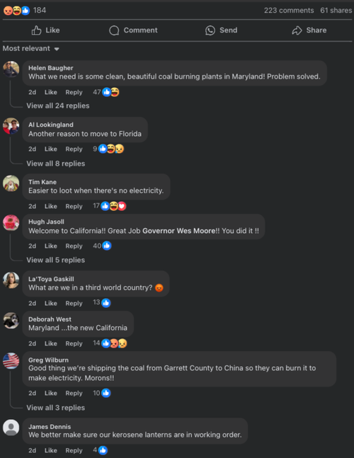 „another-reason-to-leave”: top-maryland-power-official-warns-of-regular-rolling-blackouts „another-reason-to-leave”: top-maryland-power-official-warns-of-regular-rolling-blackouts