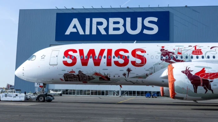swiss-unveils-a350-with-new-film-based-livery,-first-in-the-world swiss-unveils-a350-with-new-film-based-livery,-first-in-the-world