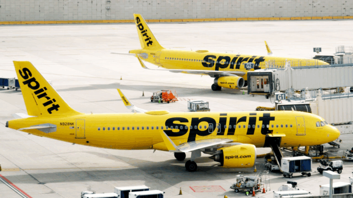 spirit-airlines-grounds-5-aircraft-amid-detroit-hangar-foam-incident