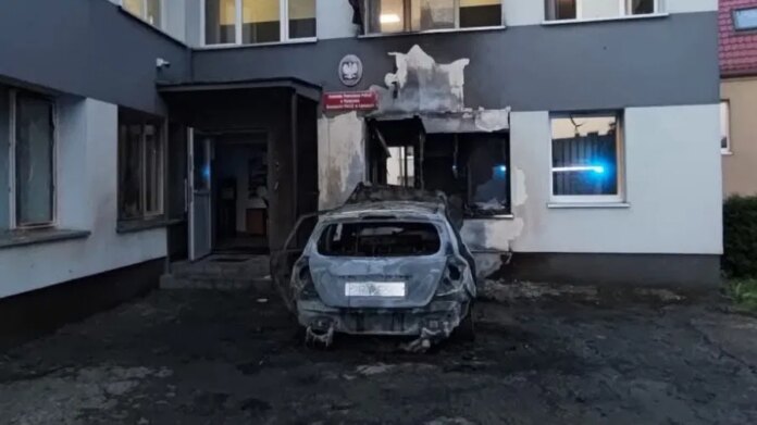 podpalenie-radiowozu-w-wojewodztwie-zachodniopomorskim.-sprawca-chcial-sie-zemscic