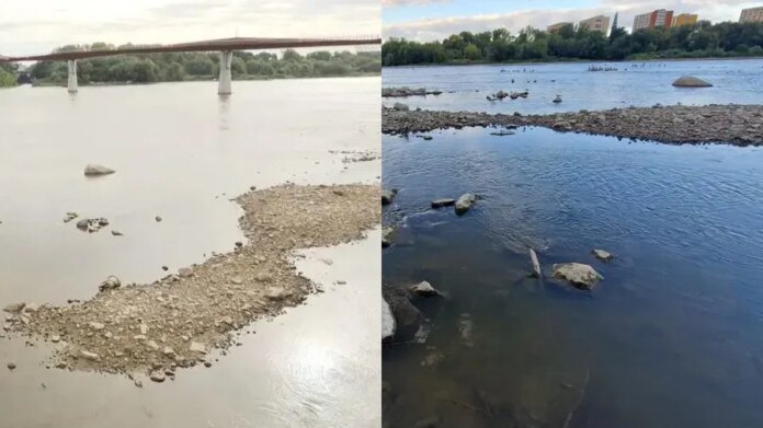 rekordowo-niski-poziom-wody-w-wisle.-warszawiacy-zaniepokojeni